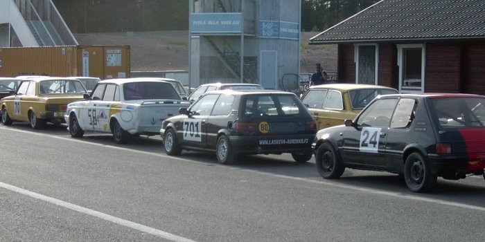 Kalusto parkissa Parc Ferme -alueella